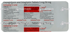 Dapahenz S 5/50 Tablet 10 Dapahenz S 5/50 Tablet 10