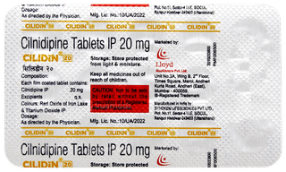 Cilidin 20 Tablet 15