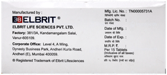 Cilnitab T40 Tablet 15