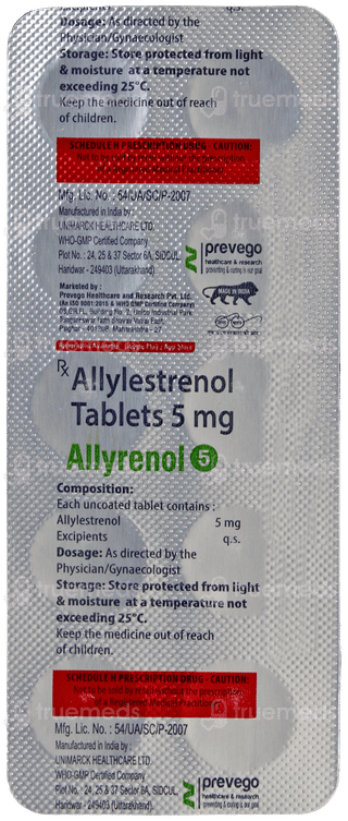 Allyrenol 5 Tablet 10