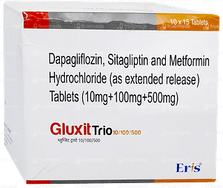 Gluxit Trio 10/100/500 Tablet 15