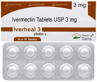 Iverheal 3 Tablet 10