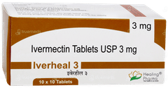 Iverheal 3 Tablet 10
