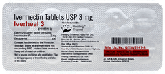 Iverheal 3 Tablet 10