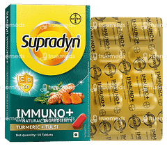 Supradyn Immuno + Turmeric +tulsi  Tablet 10