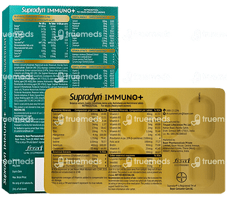 Supradyn Immuno + Turmeric +tulsi  Tablet 10