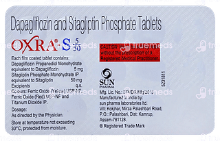 Oxra S 5/50 MG Tablet 15