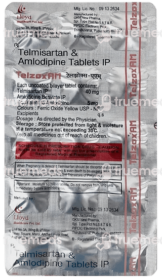 Telzox Am 40/5 MG Tablet 15