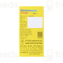 Sterimmune Cough Tablet 10 Sterimmune Cough Tablet 10