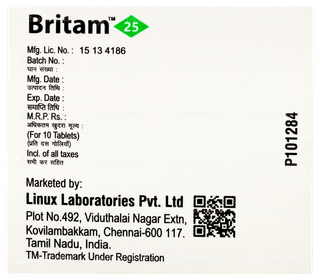 Britam 25 Tablet 10