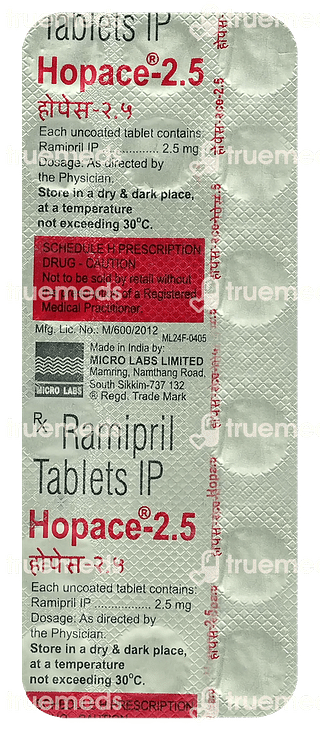 Hopace 2.5 MG Tablet 15