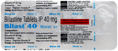 Bilast 40 Tablet 10