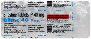 Bilast 40 Tablet 10
