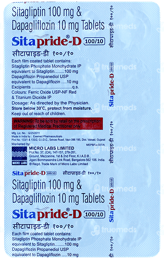 Sitapride D 100/10 Tablet 15