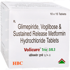 Volicure Trio 3/0.3 Tablet 15