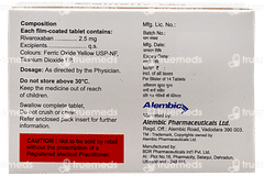 Cameriv 2.5 Tablet 14