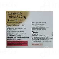 Neksium 20mg Tablet 15