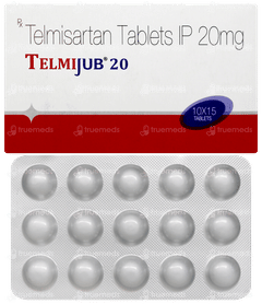 Telmijub 20 Tablet 15