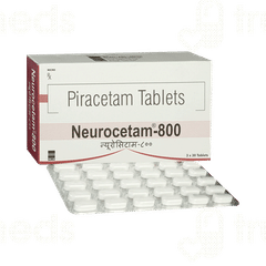 Neurocetam 800 Tablet 30 Neurocetam 800 Tablet 30
