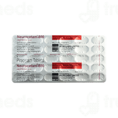 Neurocetam 800 Tablet 30 Neurocetam 800 Tablet 30
