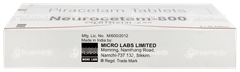 Neurocetam 800 Tablet 30 Neurocetam 800 Tablet 30