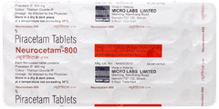 Neurocetam 800 Tablet 30 Neurocetam 800 Tablet 30