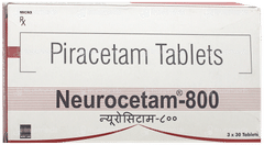 Neurocetam 800 Tablet 30 Neurocetam 800 Tablet 30