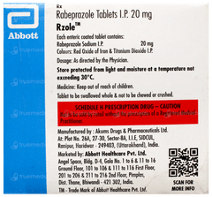 Rzole 20Mg Tablet 10 Rzole 20Mg Tablet 10