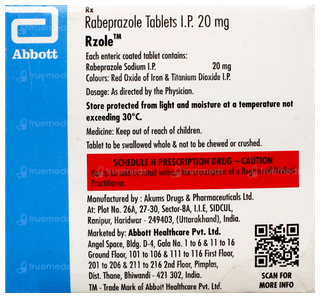 Rzole 20Mg Tablet 10
