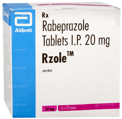 Rzole 20Mg Tablet 10 Rzole 20Mg Tablet 10