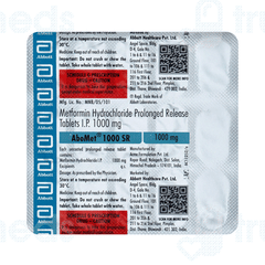 Abomet 1000 Sr Tablet 15