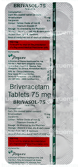 Brivasol 75 MG Tablet 10