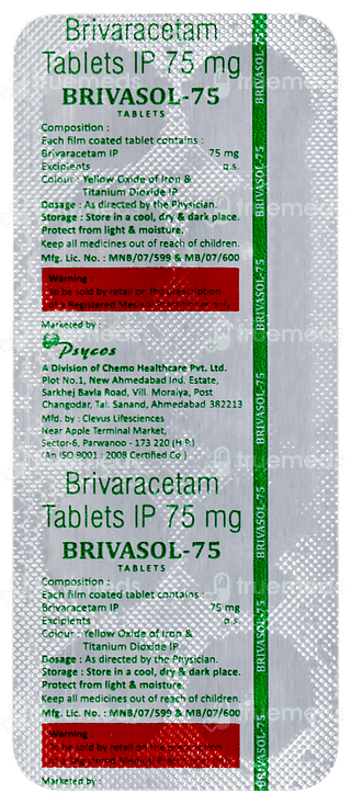 Brivasol 75 Tablet 10