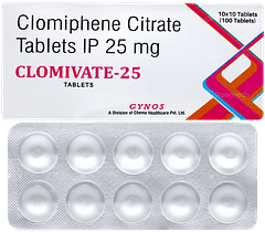Clomivate 25 Tablet 10 Clomivate 25 Tablet 10