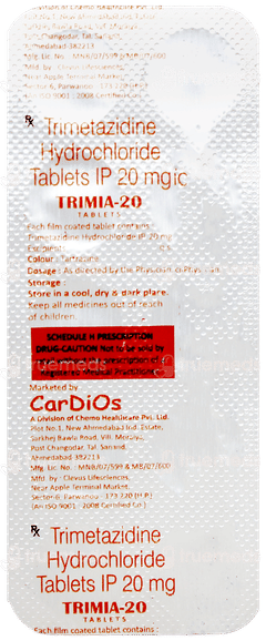 Trimia 20 Tablet 10 Trimia 20 Tablet 10