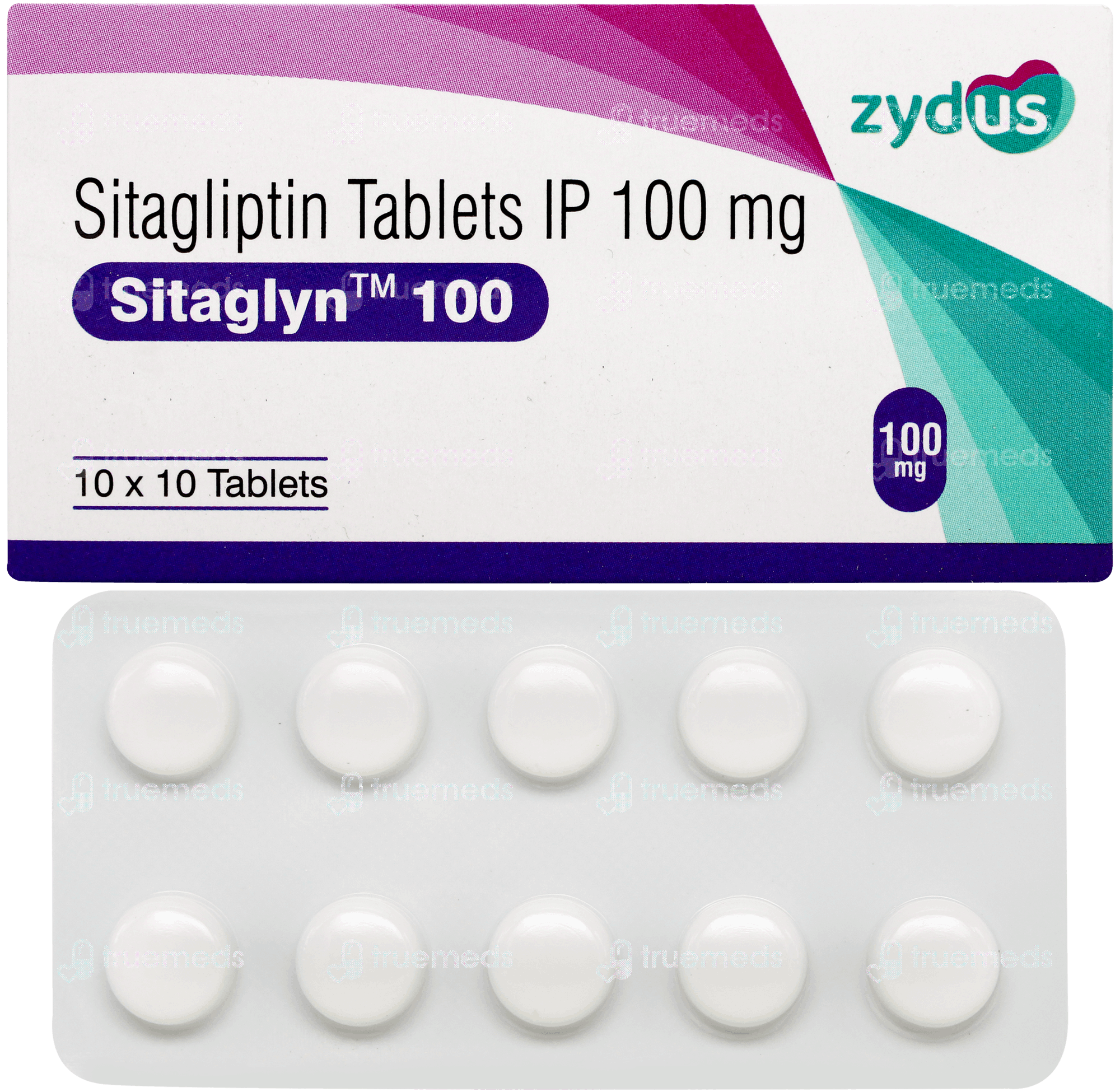 Sitaglyn 100 Mg Tablet 10 - Uses, Side Effects, Dosage, Price | Truemeds