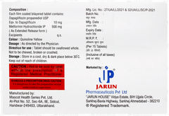 Jodapa M 10/500 Tablet 15