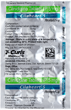 Cilaheart 5 Tablet 15
