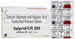 Valprid Cr 200 Tablet 15