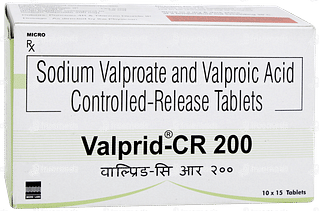 Valprid Cr 200 Tablet 15