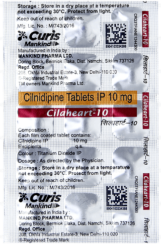 Cilaheart 10 Tablet 15