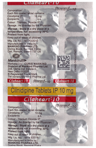 Cilaheart 10 Tablet 15