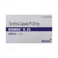 Biomus 0.25 Capsule 10