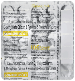Bontiplus Xt Tablet 15 Bontiplus Xt Tablet 15