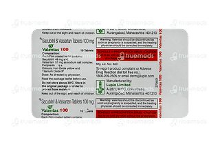 Valentas 100 MG Tablet 10