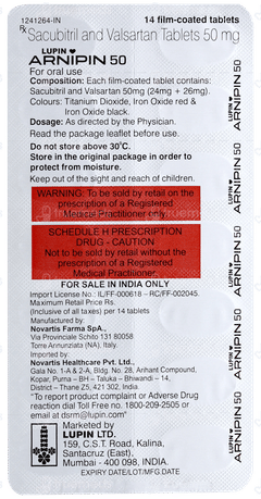 Arnipin 50 Tablet 14 Arnipin 50 Tablet 14
