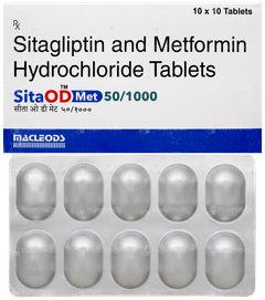 Sita Od Met 50/1000 Tablet 10 Sita Od Met 50/1000 Tablet 10