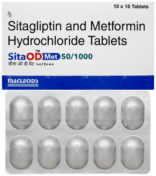 Sita Od Met 50/1000 Tablet 10