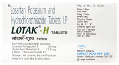 Lotak H Tablet 20