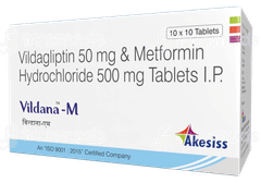 Vildana M 500 Tablet 10 Vildana M 500 Tablet 10